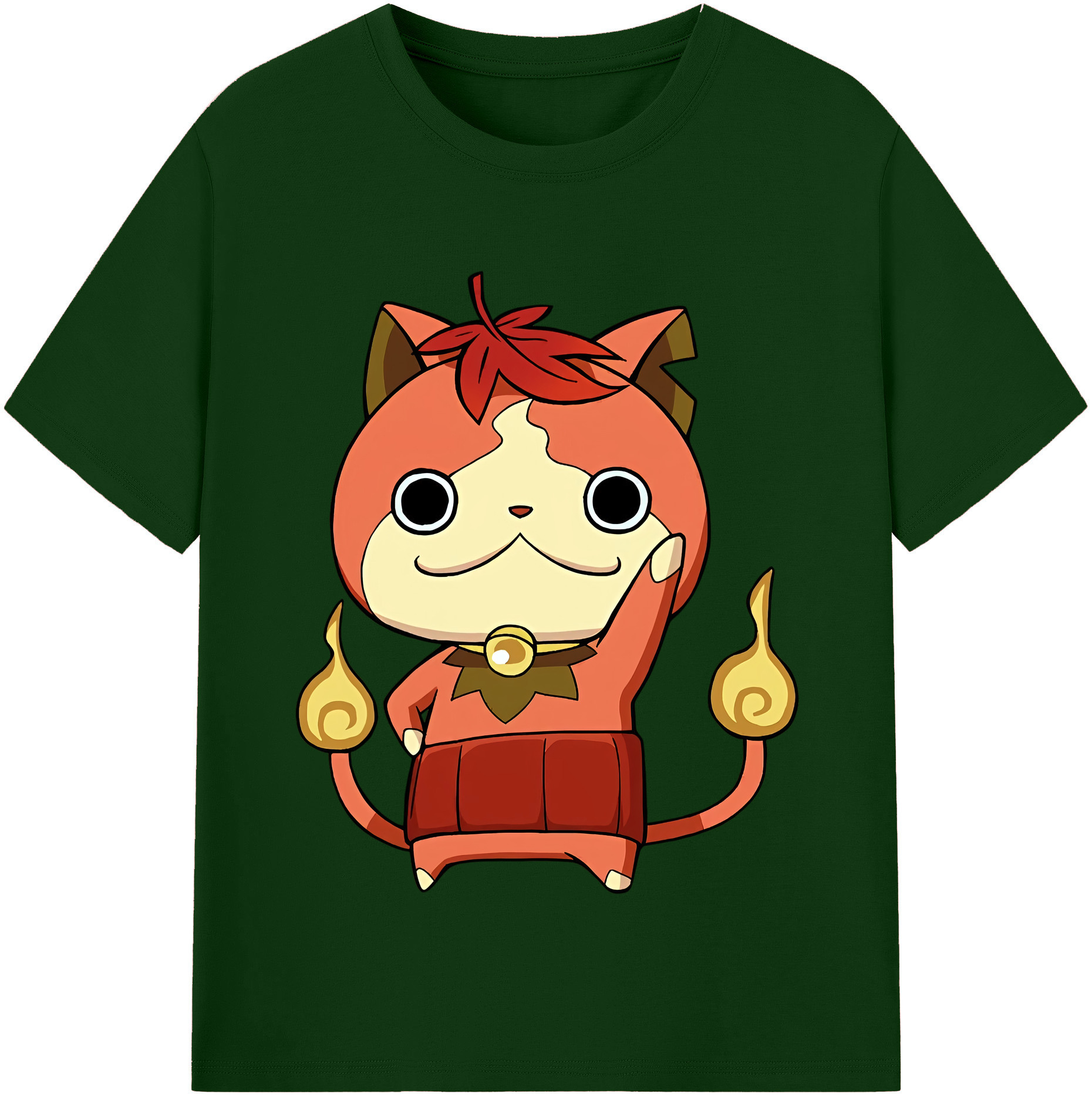 （画像用） 妖怪ウォッチ Yo-kai Watch 綿100％半袖Tシャツ（フロントプリント）